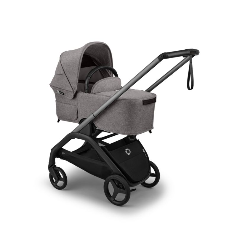 Bugaboo Dragonfly Plus Seat Complete Grey Melange with Graphite Grey Frame Baby Stroller and Bassinet - image 2 of 3