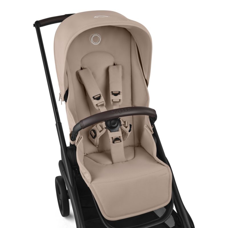 Bugaboo Dragonfly Plus Seat Complete Desert Taupe with Black Frame Baby Stroller and Bassinet - image 7 of 9