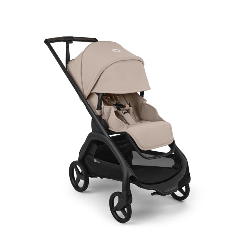 Bugaboo Dragonfly Plus Seat Complete Desert Taupe with Black Frame Baby Stroller and Bassinet - image 2 of 9
