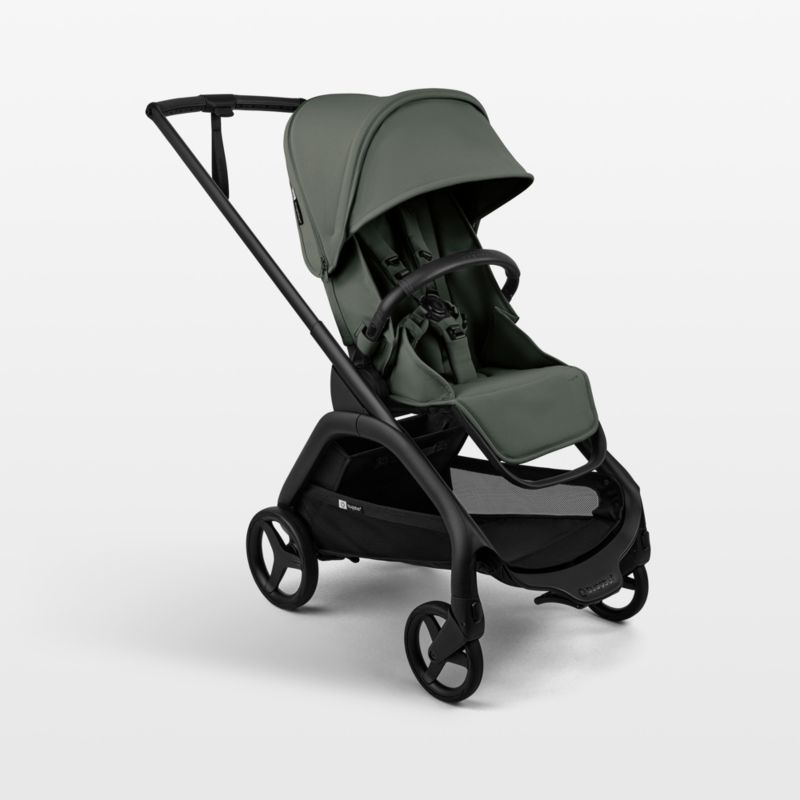 Bugaboo Dragonfly Plus Seat Complete Forest Green with Black Frame Baby Stroller and Bassinet - image 1 of 3