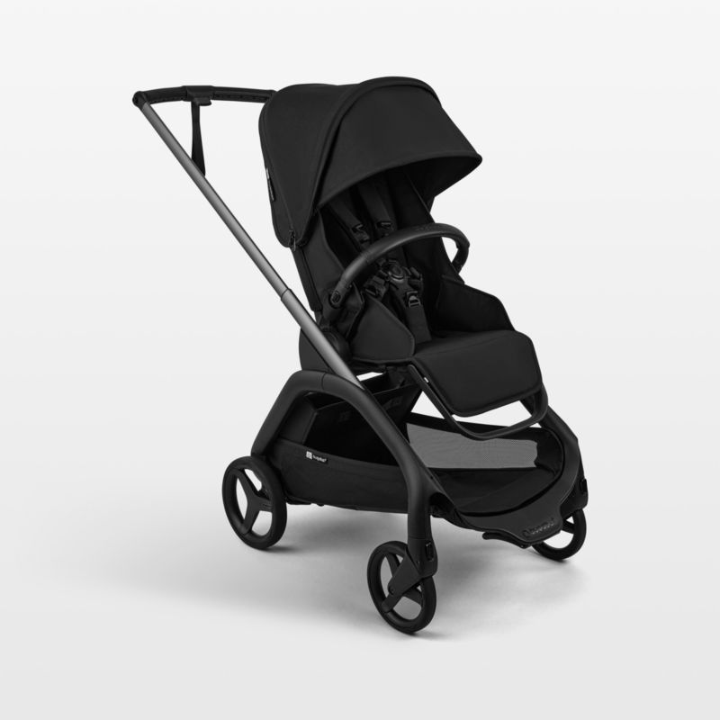 Bugaboo Dragonfly Plus Seat Complete Black with Black Frame Baby Stroller and Bassinet - image 1 of 12