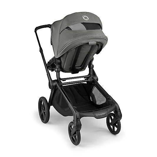 Bugaboo Kangaroo Seat Complete Moon Grey with Black Frame Baby Stroller