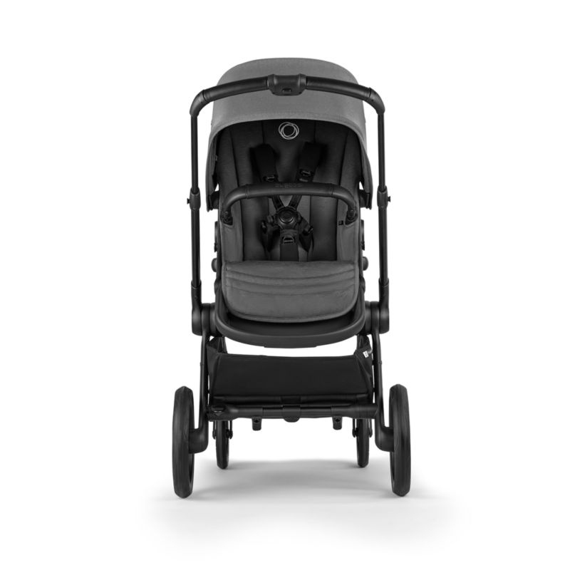 Bugaboo Kangaroo Seat Complete Moon Grey with Black Frame Baby Stroller - image 5 of 6