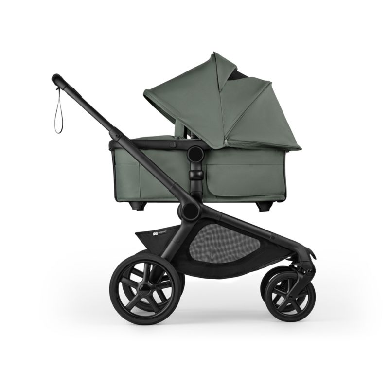Bugaboo Kangaroo Forest Green Fabric Complete Baby Bassinet - image 3 of 6
