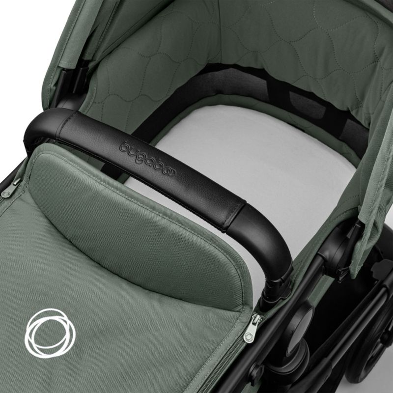 Bugaboo Kangaroo Forest Green Fabric Complete Baby Bassinet - image 5 of 6