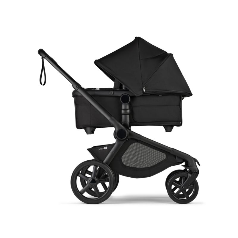 Bugaboo Kangaroo Midnight Black Fabric Complete Baby Bassinet - image 3 of 9