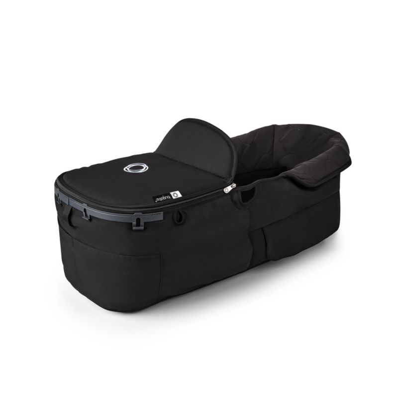 Bugaboo Kangaroo Midnight Black Fabric Complete Baby Bassinet - image 4 of 9