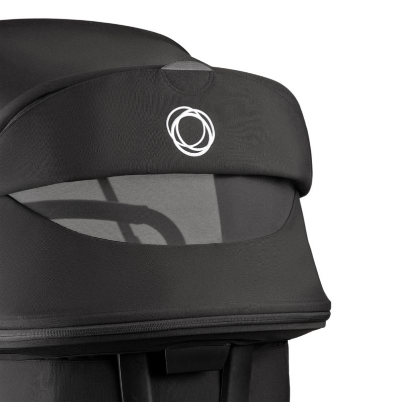 Bugaboo Kangaroo Midnight Black Fabric Complete Baby Bassinet - image 5 of 9