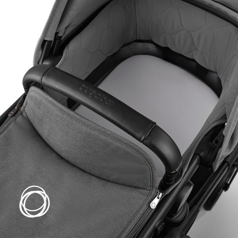 Bugaboo Kangaroo Moon Grey Fabric Complete Baby Bassinet - image 5 of 6