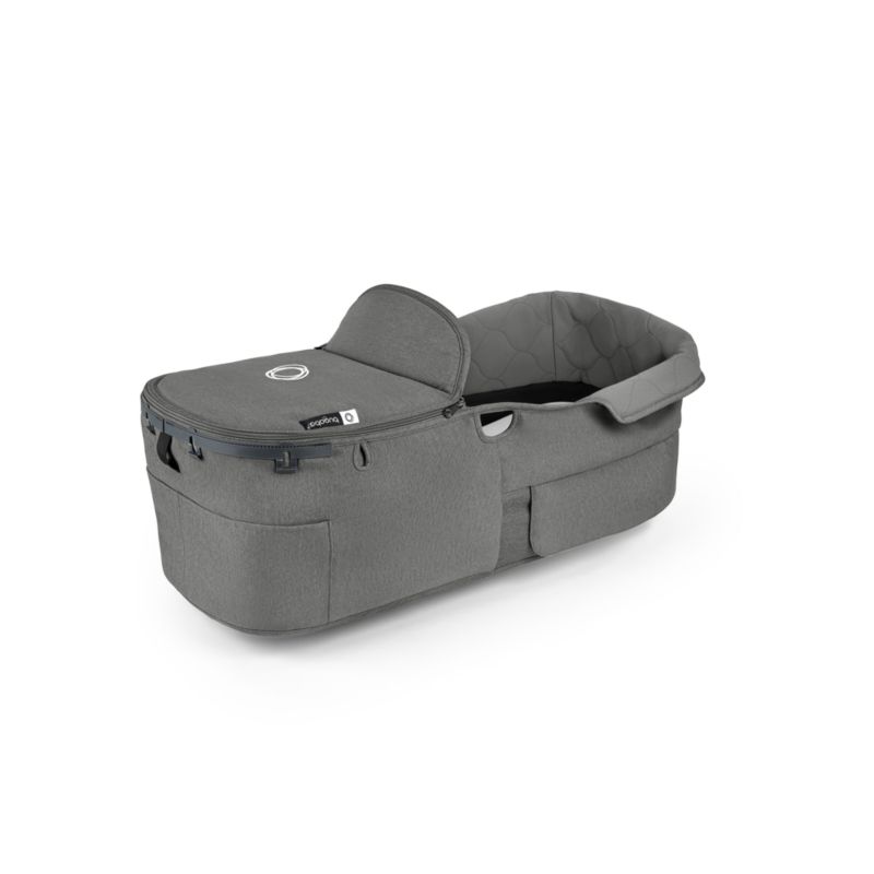 Bugaboo Kangaroo Moon Grey Fabric Complete Baby Bassinet - image 1 of 6