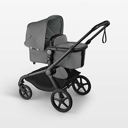 Bugaboo Kangaroo Moon Grey Fabric Complete Baby Bassinet