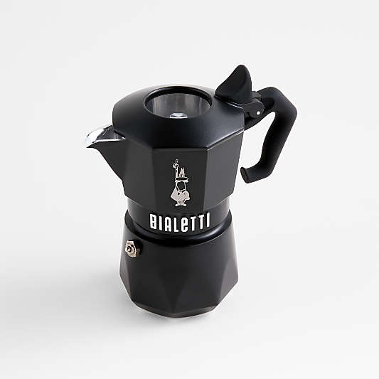 Bialetti ® Brikka Noir 2-Cup Espresso Maker