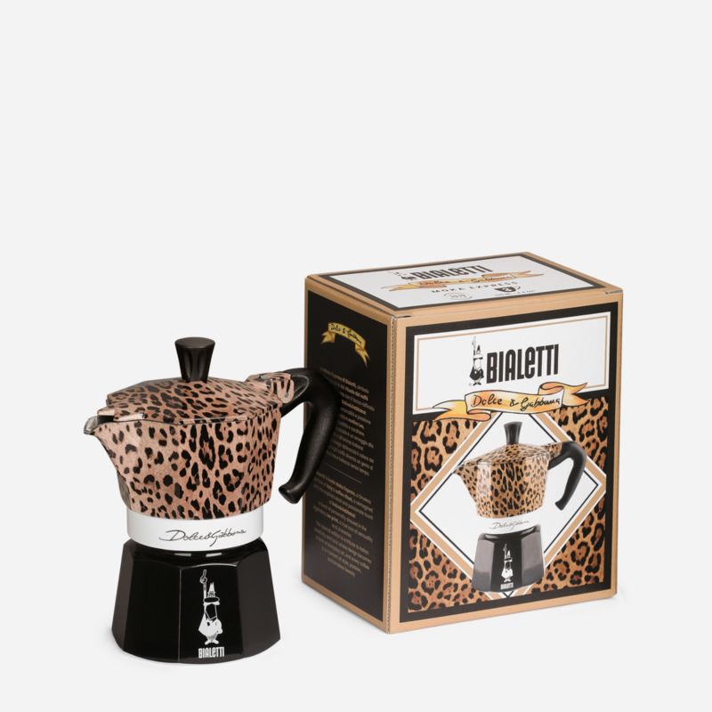 Bialetti ® Moka Dolce & Gabbana Leopardo 3-Cup Espresso Maker - image 1 of 2