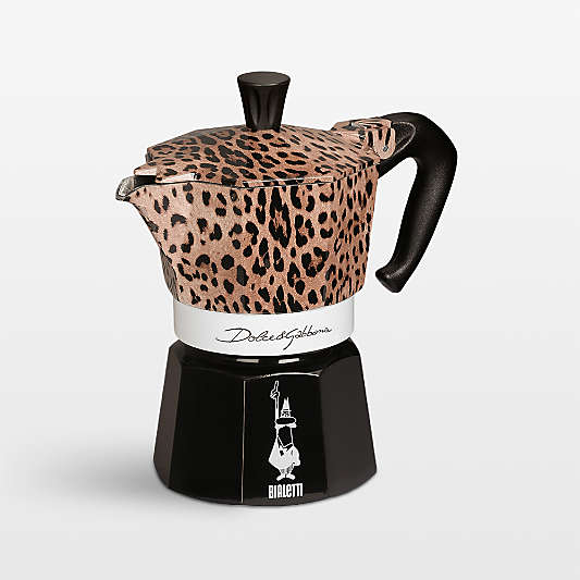 Bialetti ® Moka Dolce & Gabbana Leopardo 3-Cup Espresso Maker
