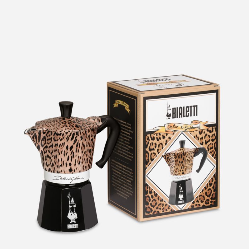 Bialetti ® Moka Dolce & Gabbana Leopardo 6-Cup Espresso Maker - image 1 of 2
