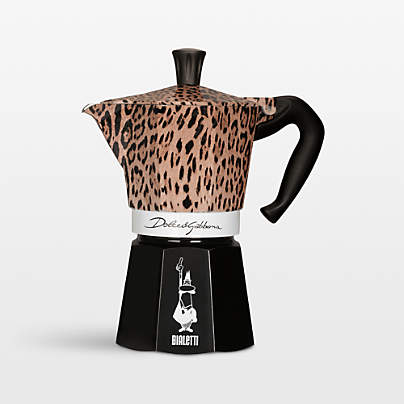 Bialetti ® Moka Dolce & Gabbana Leopardo 6-Cup Espresso Maker
