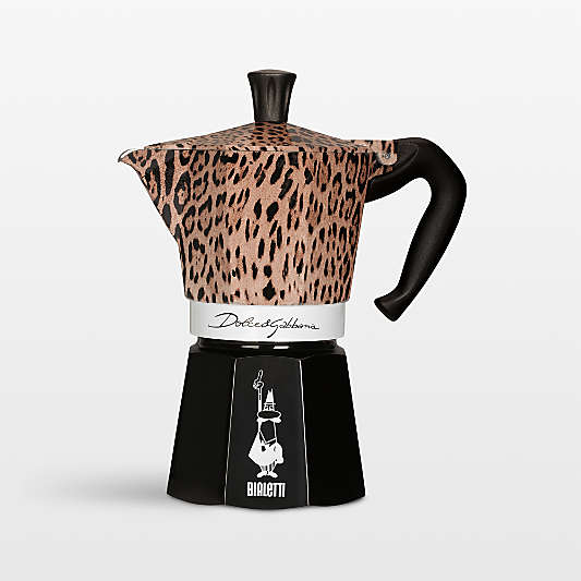 Bialetti ® Moka Dolce & Gabbana Leopardo 6-Cup Espresso Maker
