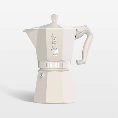 Bialetti ® Moka 6-Cup Espresso Maker in Cream