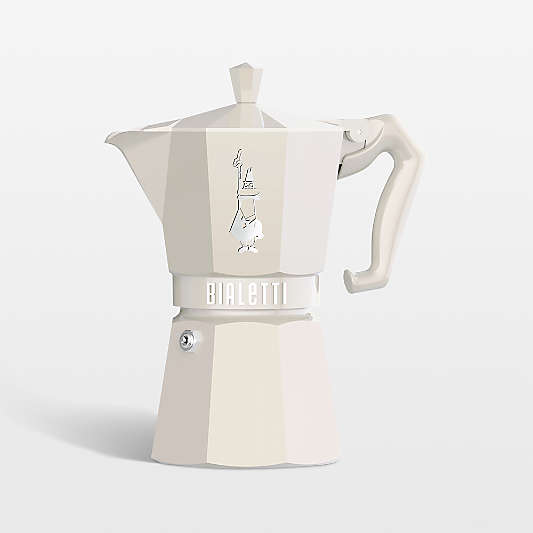 Bialetti ® Moka 6-Cup Espresso Maker in Cream