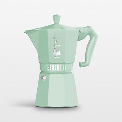 View Bialetti ® Moka 6-Cup Espresso Maker in Mint details