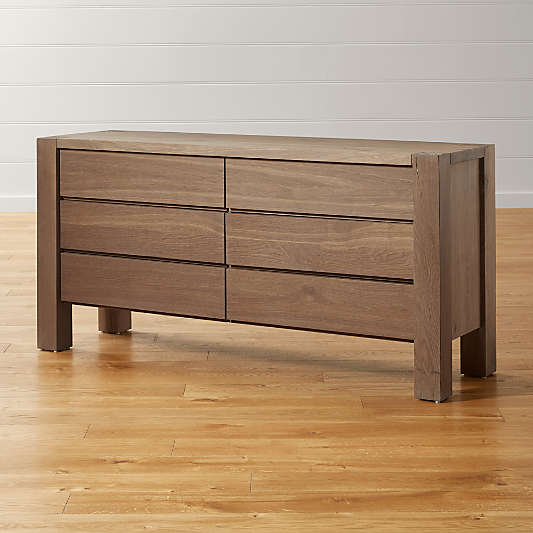 Big Sur Smoke 6-Drawer Dresser