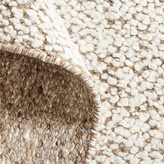 Big Sur Wool Handwoven Brown Area Rug 12'x15'