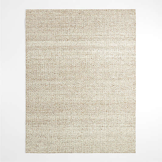 Big Sur Wool Handwoven Brown Area Rug 8'x10'