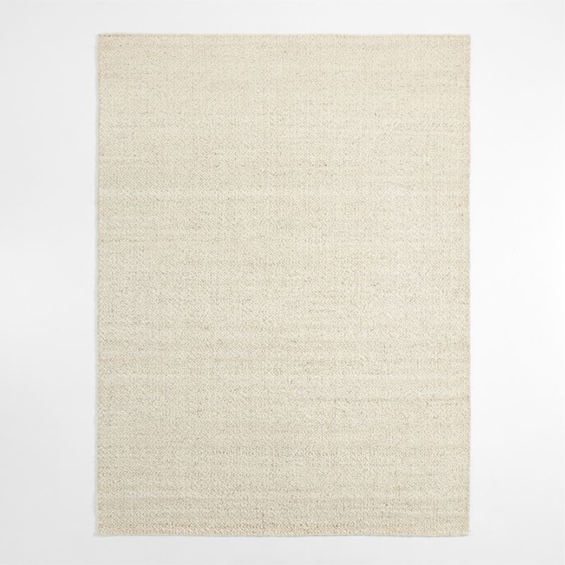 IVORY ANGORA WOOL HIDE II 2' x 3' - REVIVAL HOME