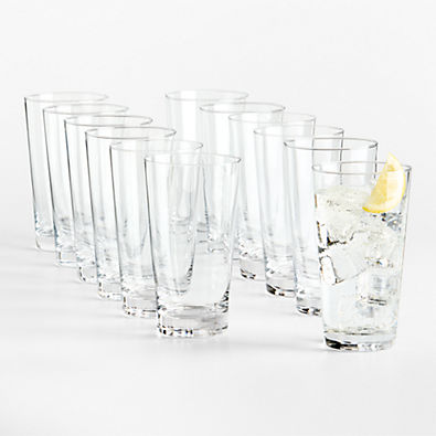 View Biggs Highball Glasses Set of 12 details