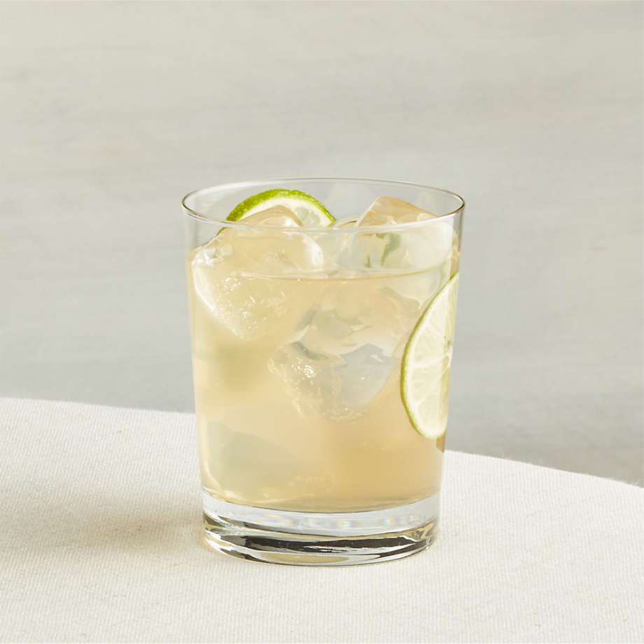 Biggs Double Old-Fashioned Glass + Reviews | Crate & Barrel