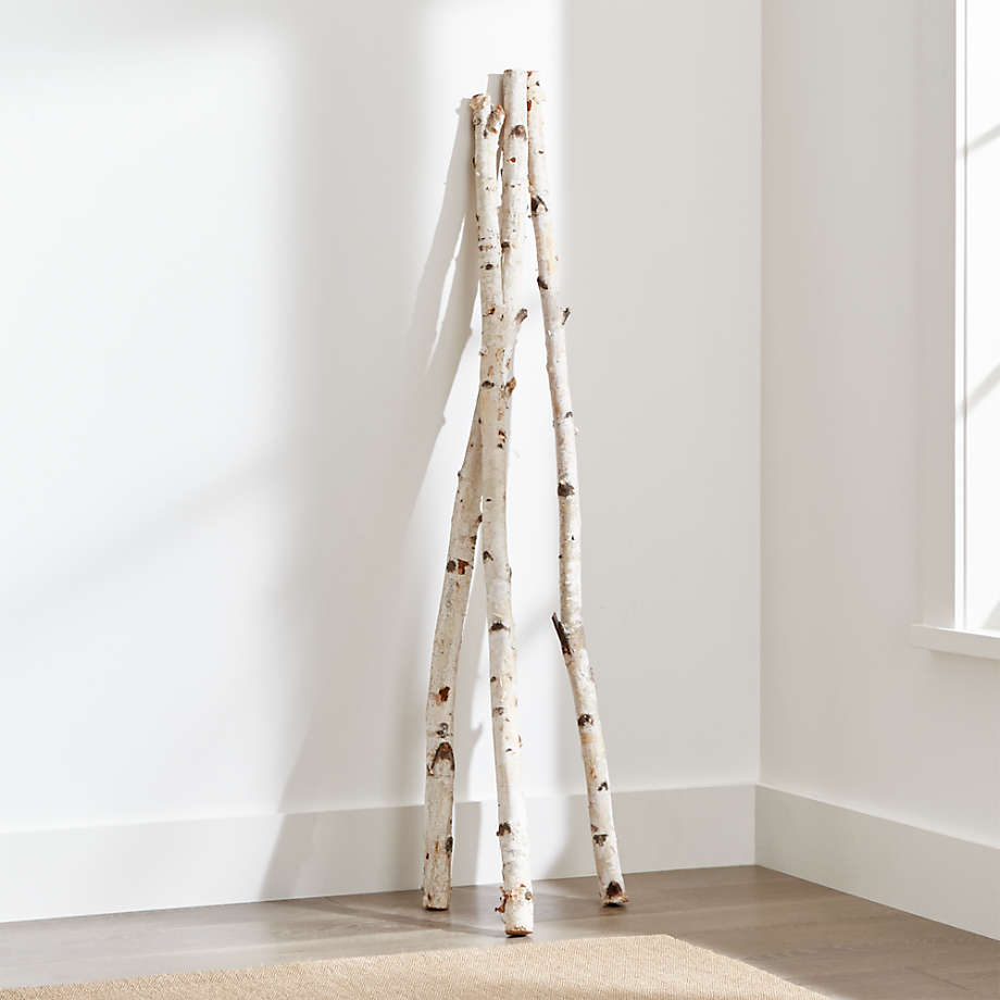 Tall Birch Branches, Set of 3 + Reviews | Crate & Barrel