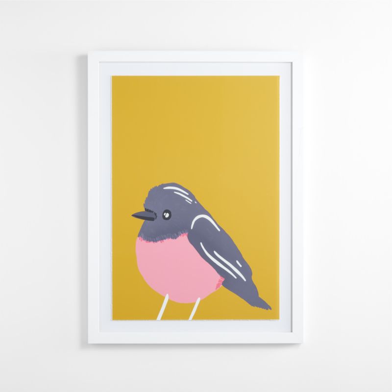 Bird Belly Large Framed Wall Art Print + Reviews | Crate & Kids