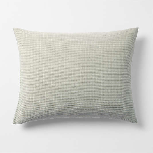 Biscuit Gauze Verte Green Kids Pillow Sham