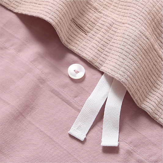 Biscuit Gauze Wildflower Purple Kids Duvet Cover