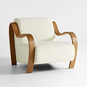 Barkley Cream Bouclé Dining Chair