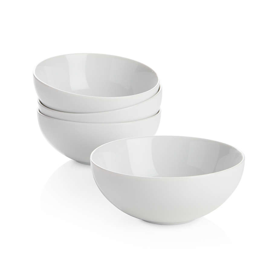 Bistro 5.75" 18-Oz. Bowls, Set of 4 | Crate & Barrel