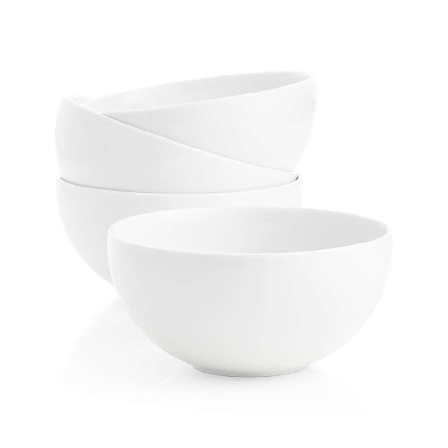 8.5" Bistro Bowls Set of Four + Reviews | Crate & Barrel