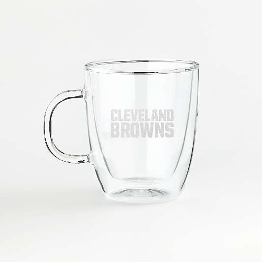 NFL Cleveland Browns Bodum ® 10-oz. Double Wall Bistro Mug, Set of 4