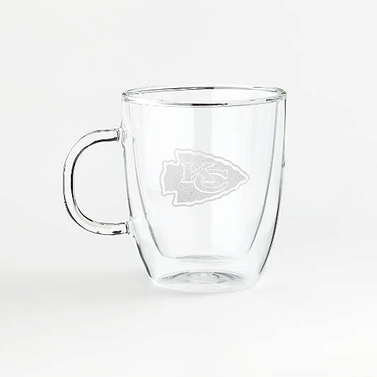 NFL Kansas City Chiefs Bodum ® 10-oz. Double Wall Bistro Mug, Set of 4