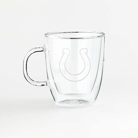 NFL Indianapolis Colts Bodum ® 10-oz. Double Wall Bistro Mug, Set of 4