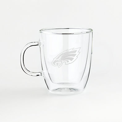 View NFL Philadelphia Eagles Bodum ® 10-oz. Double Wall Bistro Mug, Set of 4 details