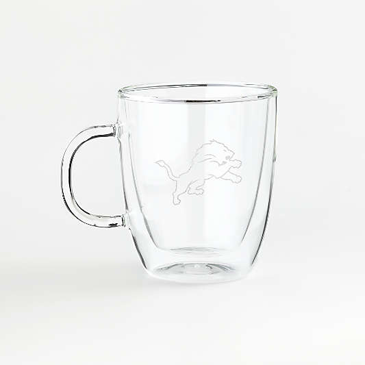 NFL Detroit Lions Bodum ® 10-oz. Double Wall Bistro Mug, Set of 4