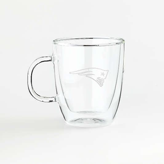 NFL New England Patriots Bodum ® 10-oz. Double Wall Bistro Mug, Set of 4