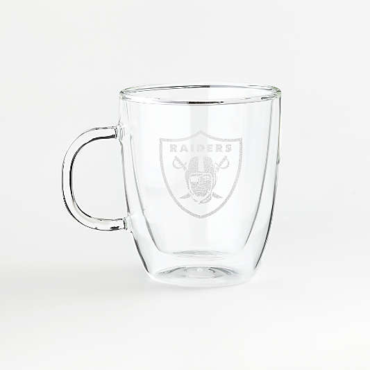 NFL Las Vegas Raiders Bodum ® 10-oz. Double Wall Bistro Mug, Set of 4