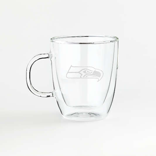 NFL Seattle Seahawks Bodum ® 10-oz. Double Wall Bistro Mug, Set of 4