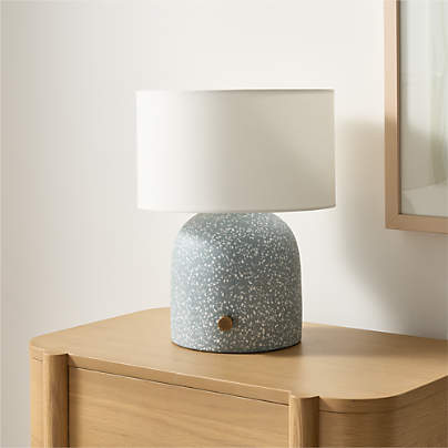 Blue Terrazzo Kids Table lamp