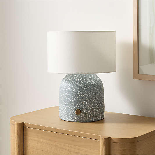 Blue Terrazzo Kids Table lamp