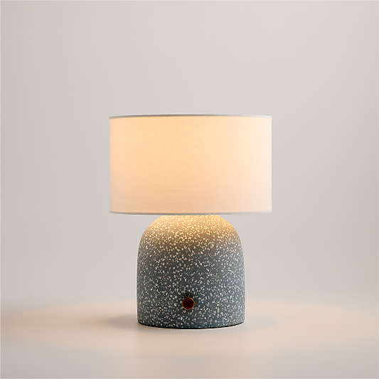 Blue Terrazzo Kids Table lamp