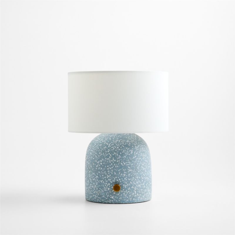 Blue Terrazzo Kids Table lamp - image 3 of 6