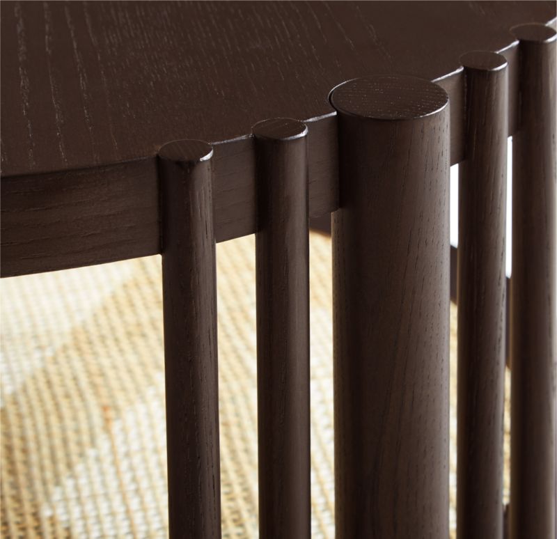 Thornhill Dark Brown Wood Baby Changing Table Topper